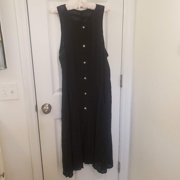 Other - Gauze Striped Maxi Dress Cover Up Pool Beach